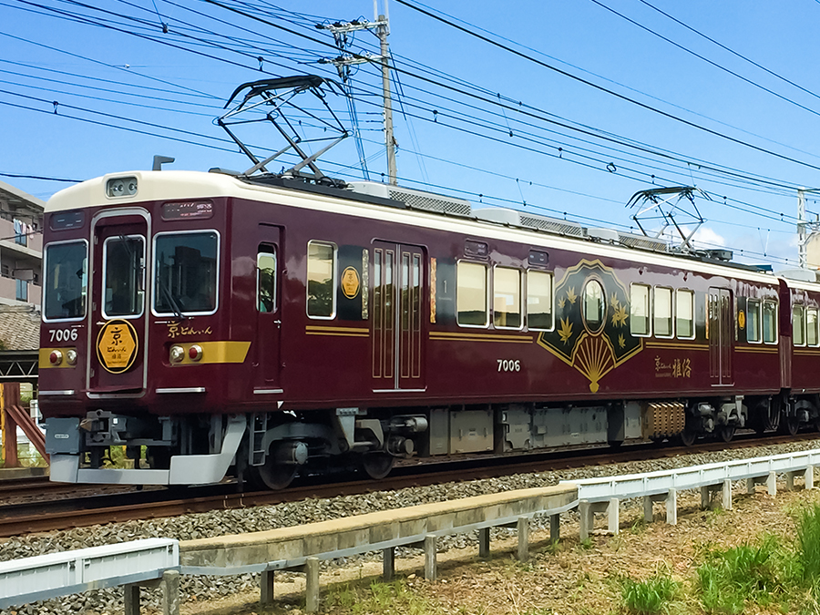 阪急電鉄7000系「京とれいん雅洛」